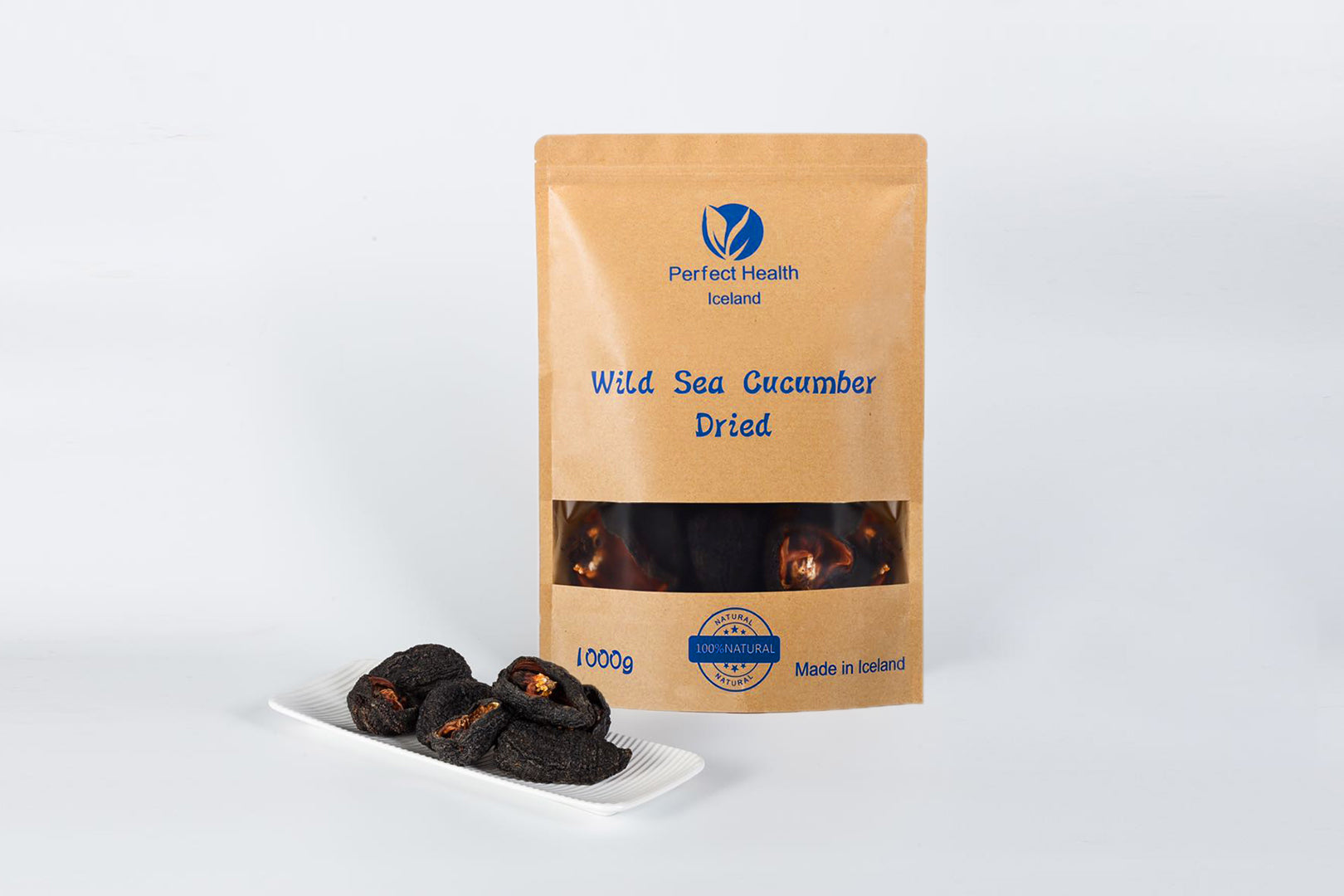 Icelandic Wild sea cucumber 1000g (superior quality) Perfect Health